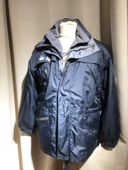 HV Polo 2in1 Reitjacke Crown Antracite Gr. L